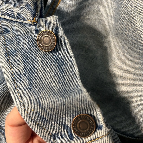 Levi’s Altered Reform Denim Patchwork Trucker Jacket - Picture 13 of 16